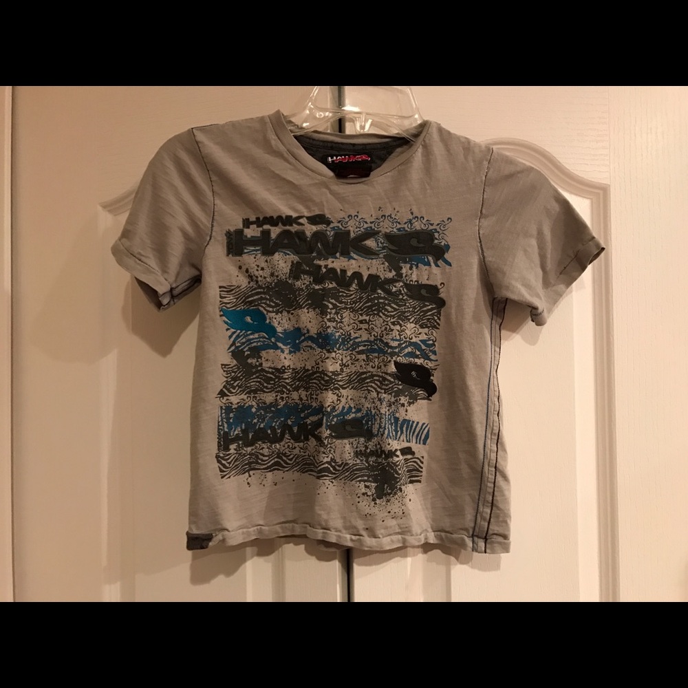 Boys TONY HAWK size 7 grey tshirt