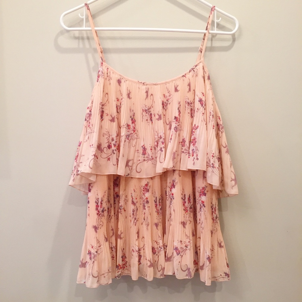 LC Chiffon Layered Tank