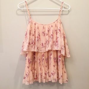 LC Chiffon Layered Tank