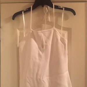 NY&Co White Halter - XL NWOT