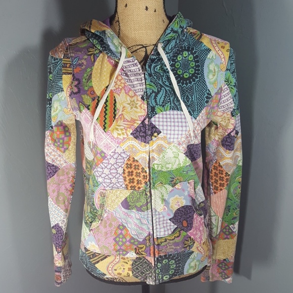 Lucky Jackets & Blazers - Lucky Pattern Hooded Zip-up Zentangle Jacket