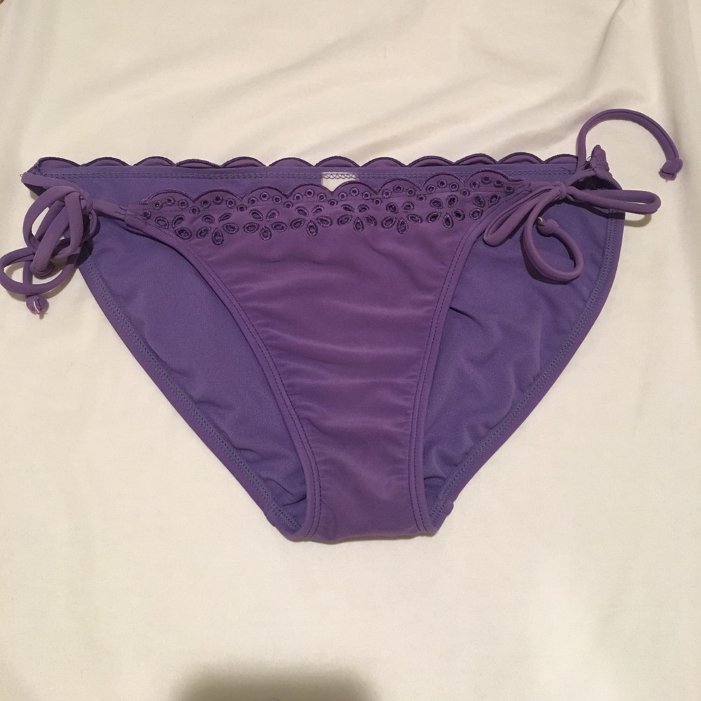 Purple Bikini Bathing Suit Bottom