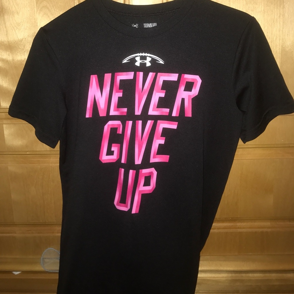 Black and pink breast cancer awareness shirt