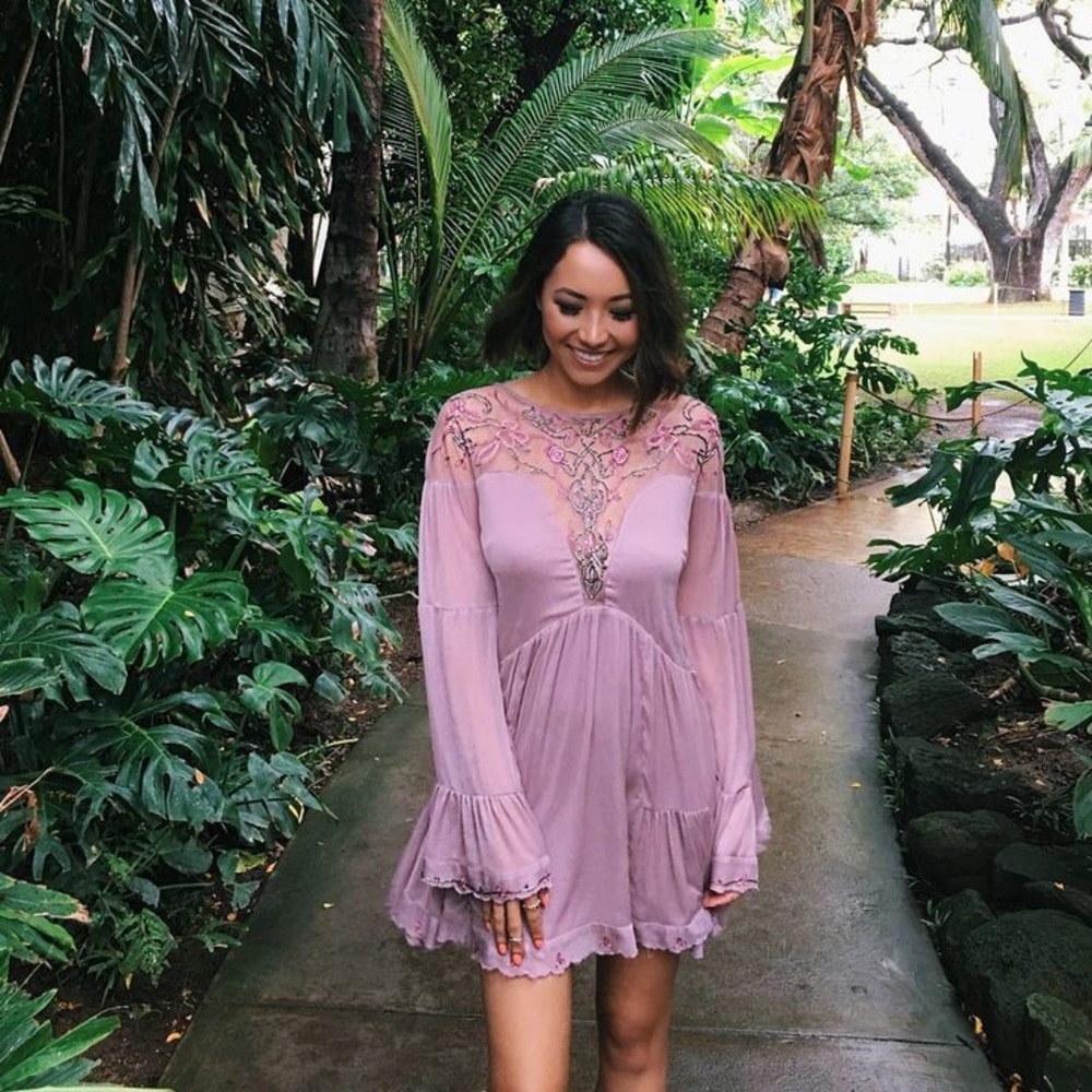 NWT Free People 'Panama City' Mini Dress