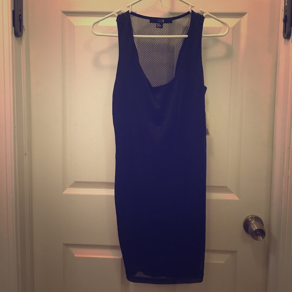 Black mini dress, never worn!