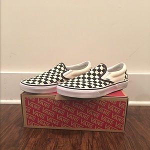 Vans Checkerboard Slip On: 9.5 (Men)