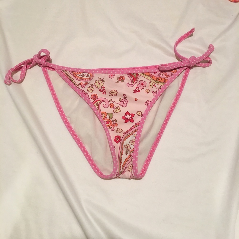 Tommy Hilfiger Paisley Bathing Suit Bikini Bottom