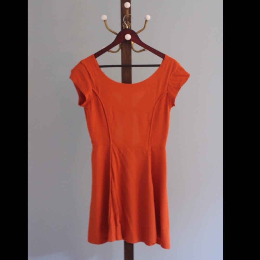 Madewell Orange Dress