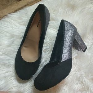 Torrid 9.5 Glitter Chunky Heels