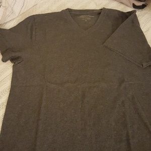 Gray Pima Cotton Tee (M)