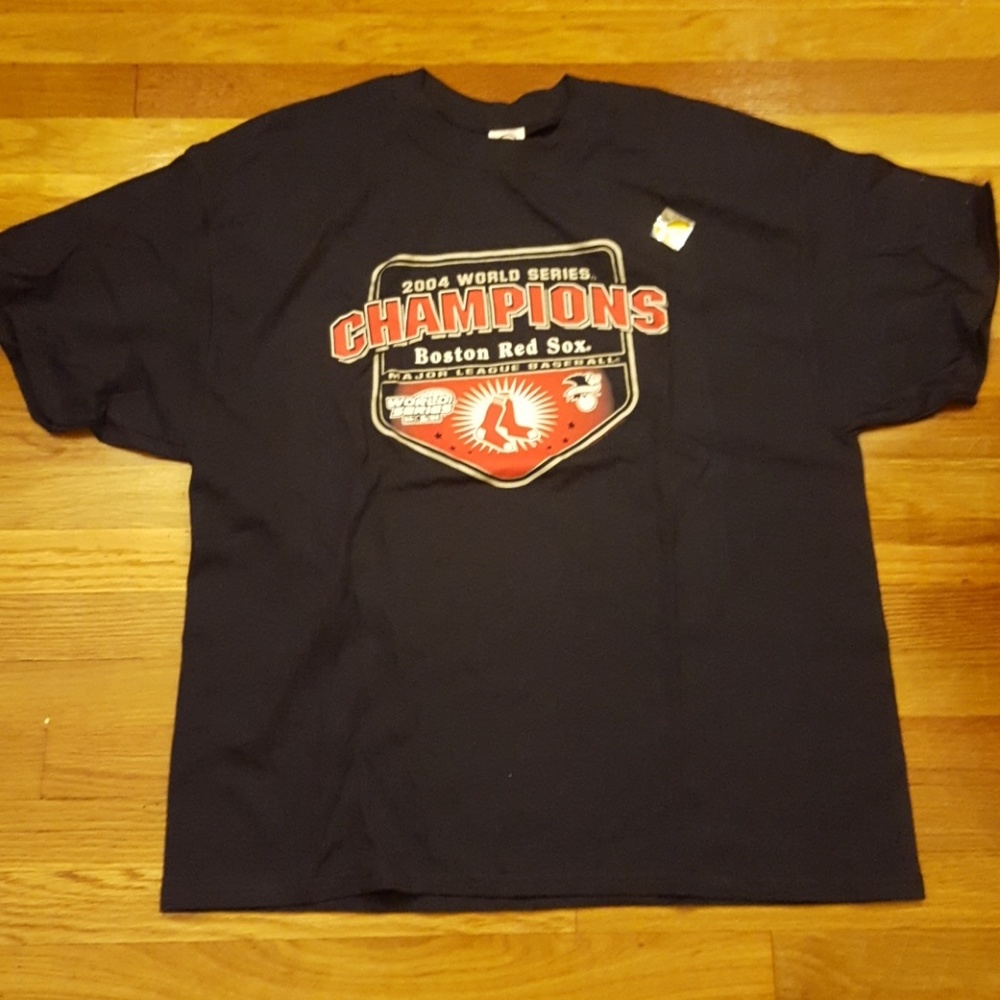 2004 World Series Champions Boston Red Sox T shirt