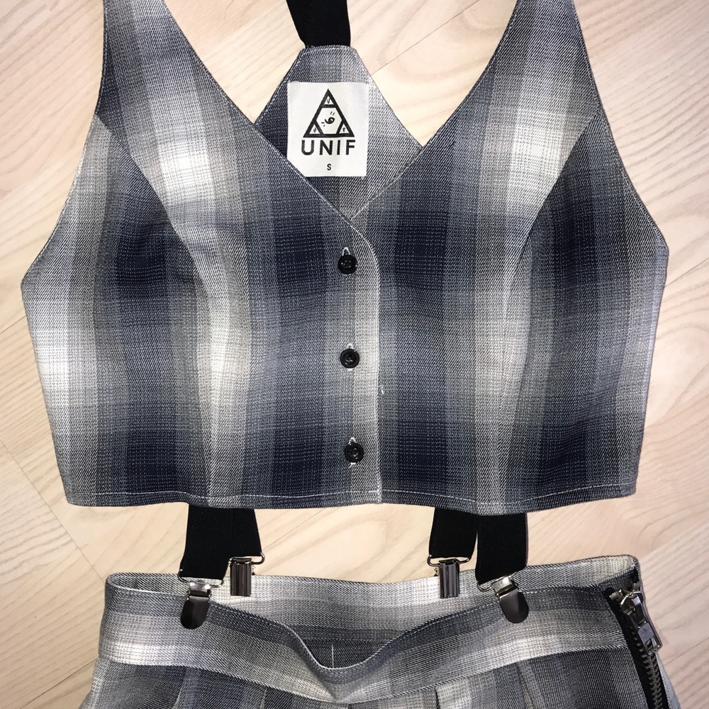 Rare UNIF Dropout Suspender Dress - Picture 2 of 9