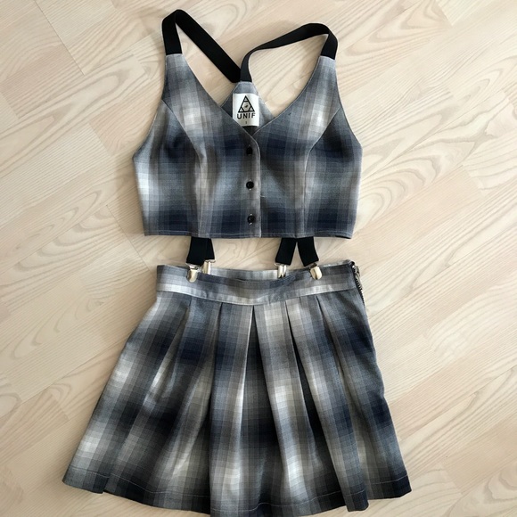 Rare UNIF Dropout Suspender Dress - Picture 3 of 9