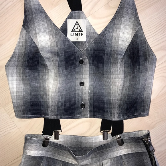 Rare UNIF Dropout Suspender Dress - Picture 2 of 9