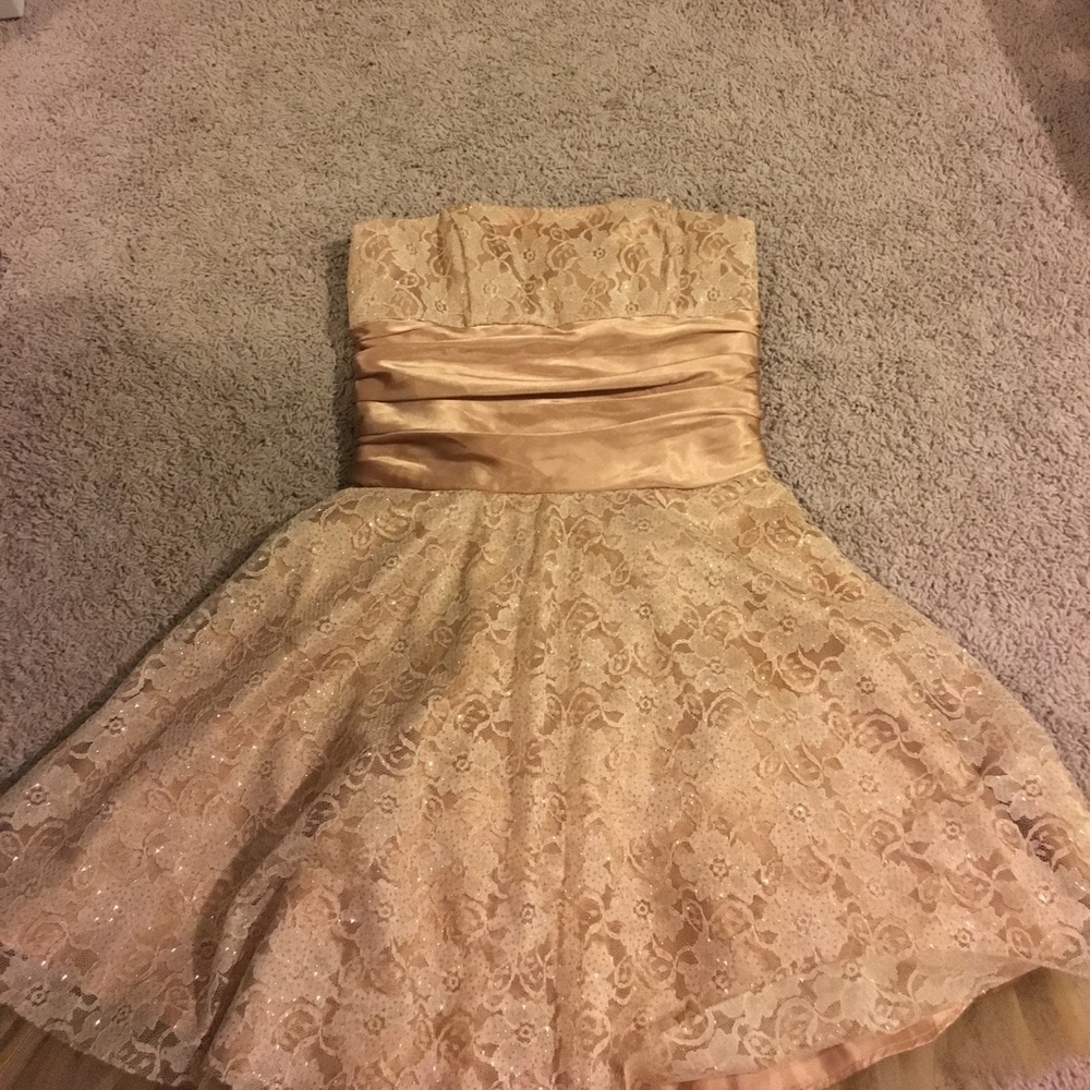 Beautiful gold party dress