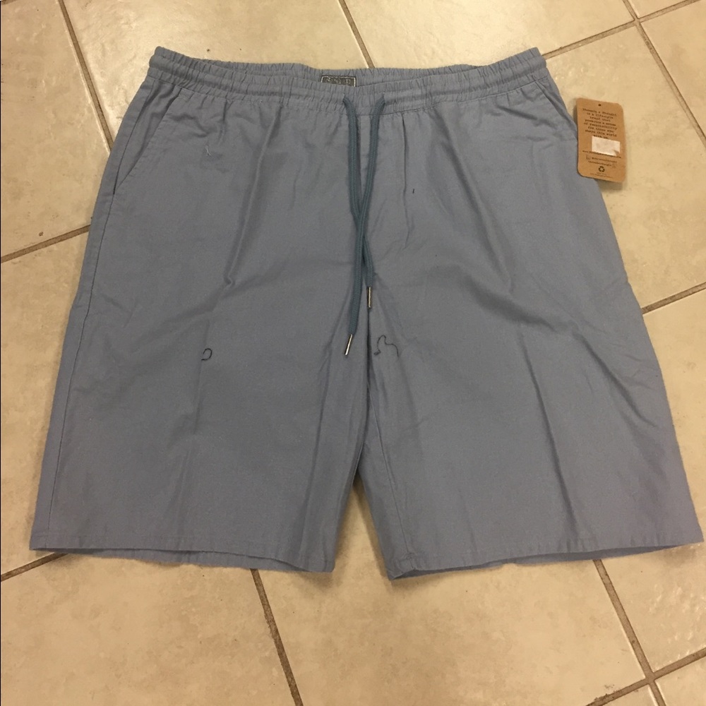 Men baby blue shorts