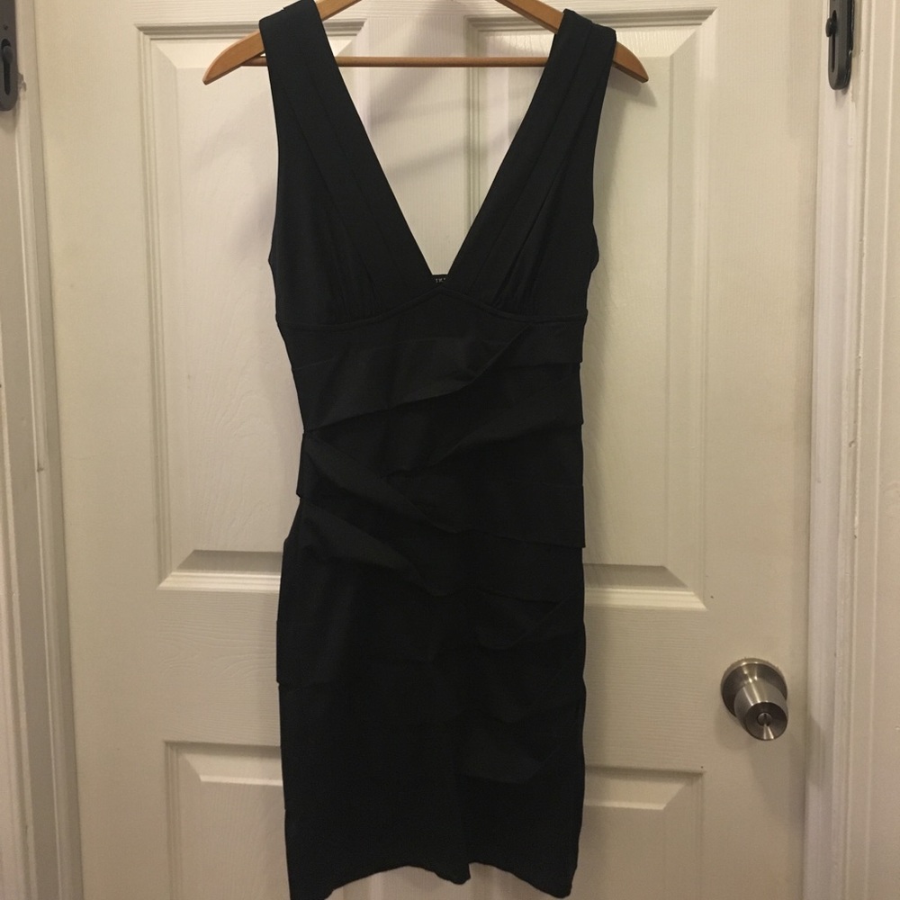Mini black dress