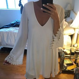 White size small show me your muni dress