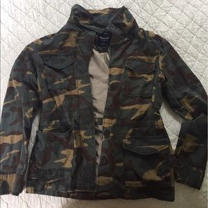 Madewell army jacket, fits really nicely