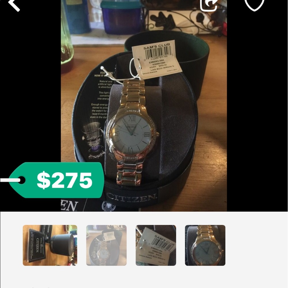 Brand-new man citizen watch