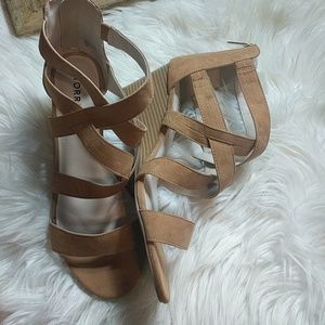 Torrid size 10 Wedge Sandals