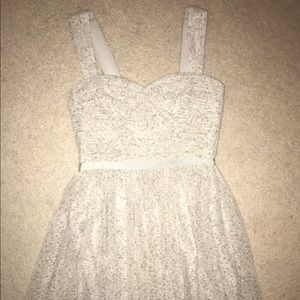 Armani Exchange gray zipper dress size 6