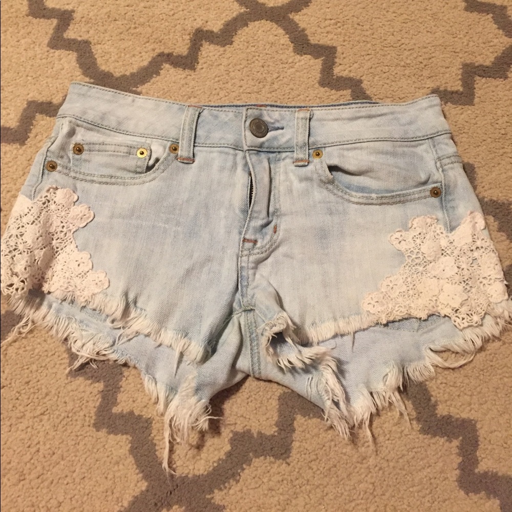 American Eagle Lace Shorts