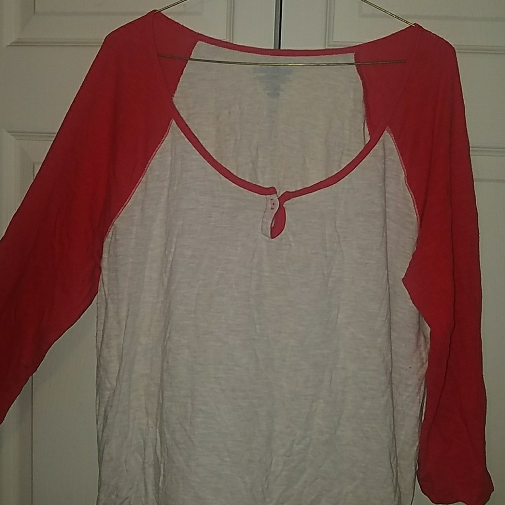 baseball henley tops