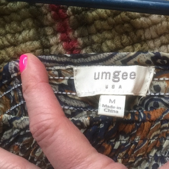 Umgee tunic top size medium - Picture 3 of 3