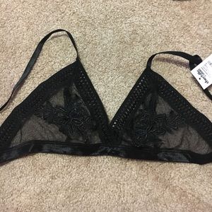 Black bralette