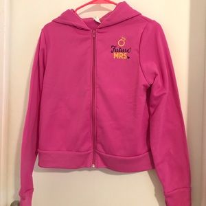 Pink "Future Mrs" zip up hoodie