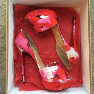 Christian Louboutin Volpi 150 Popi Floral Heel