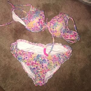 A Victoria secret bathing suit. :)