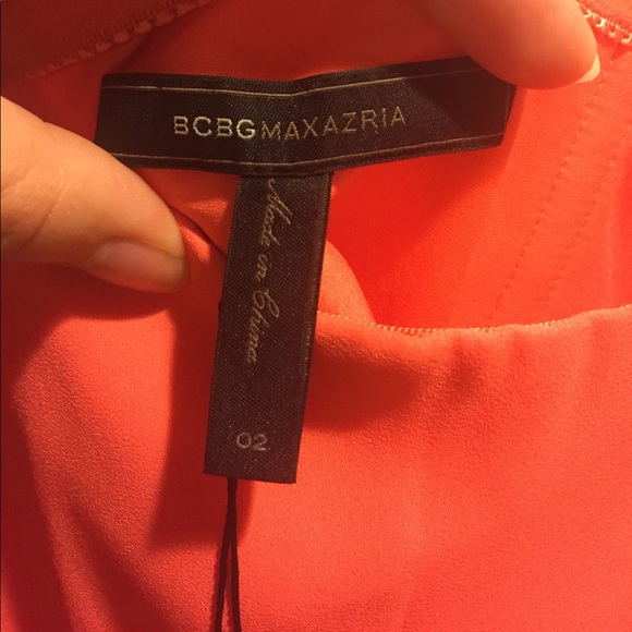 Bcbg MaxAzria Coral Gown size 2 - Picture 6 of 6