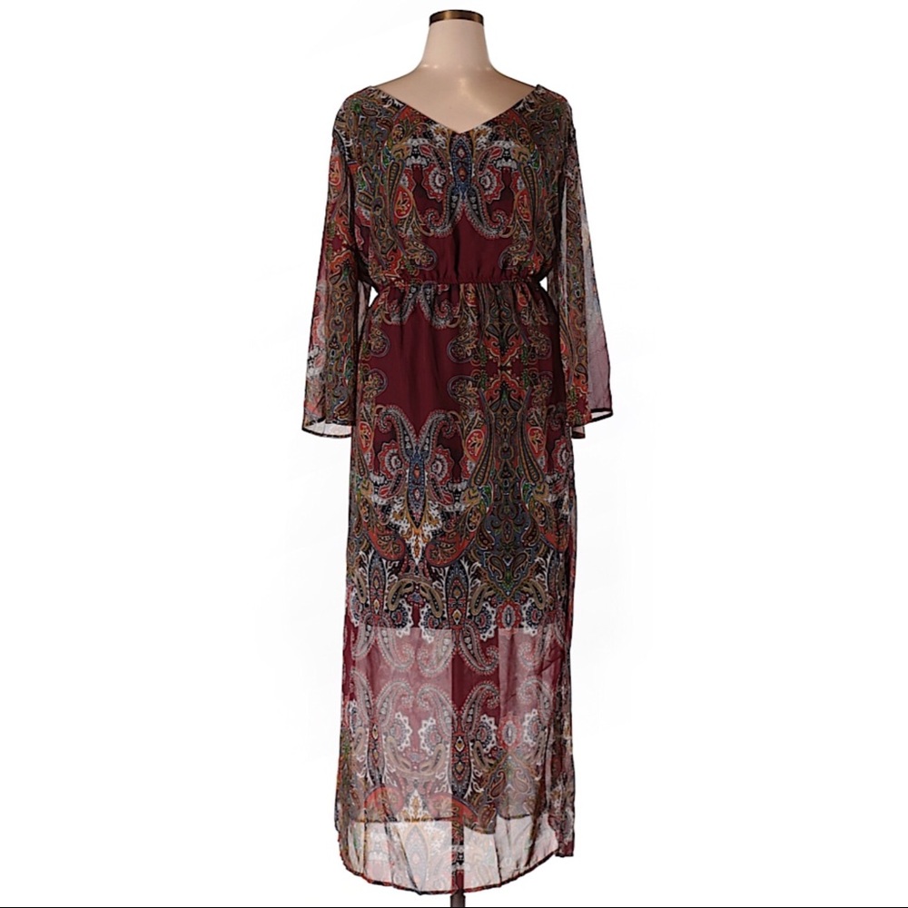 Plus Size Print Dress