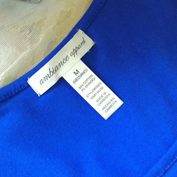 Blue crop top - Picture 2 of 5