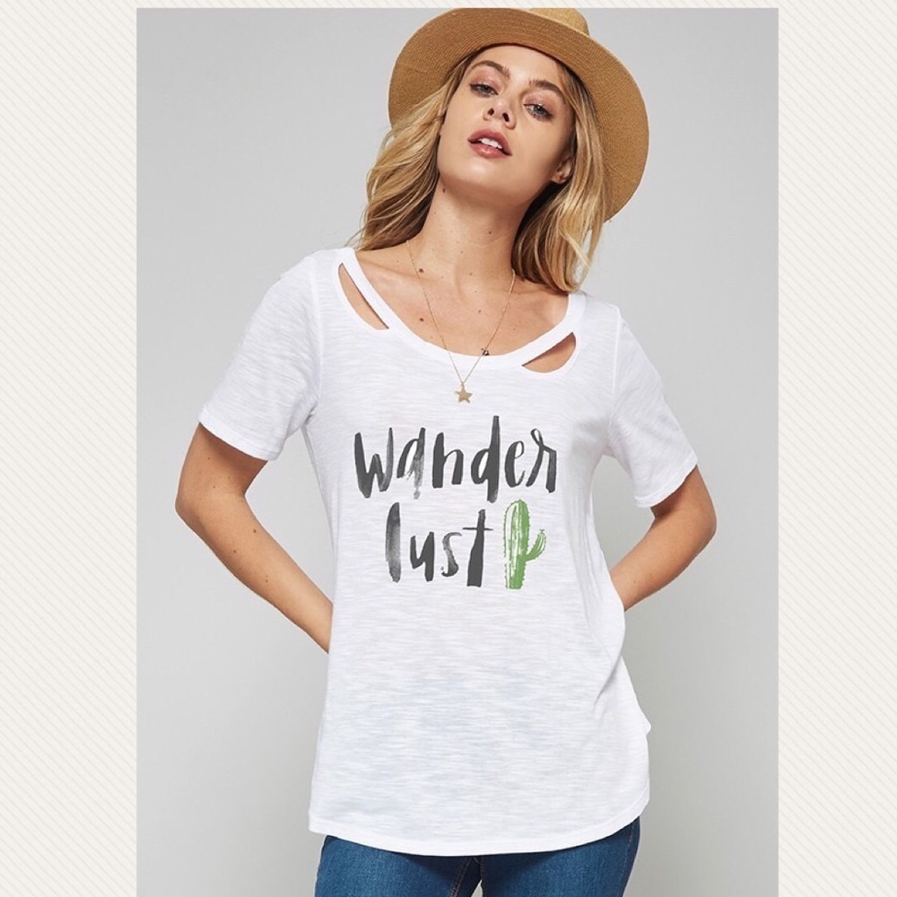 🌻HP🌻 Wanderlust Top🌵