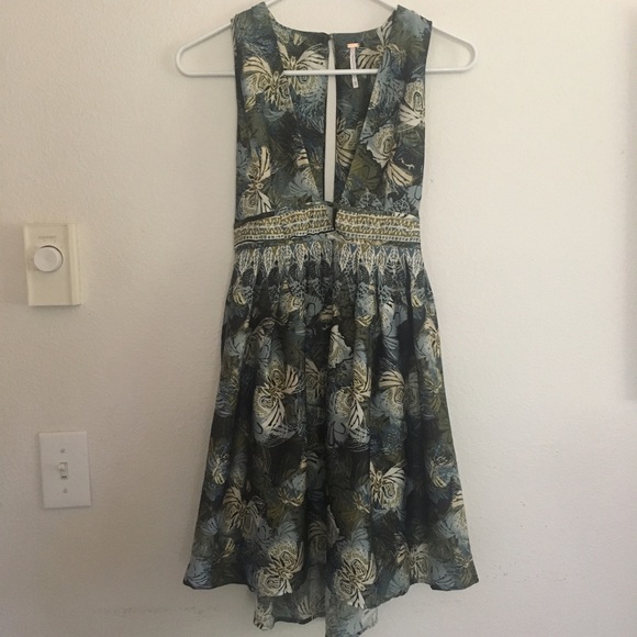 NWOT Free People Daydreamin' Printed Mini Dress - Picture 3 of 4