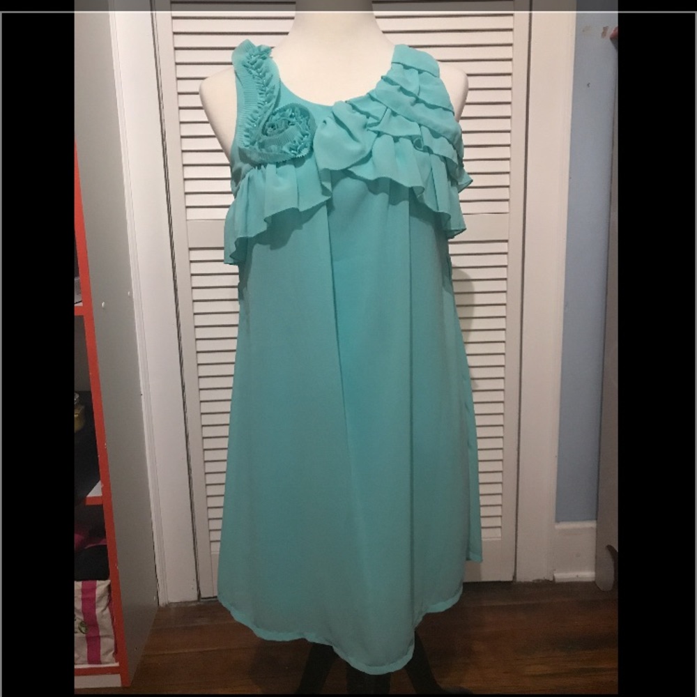 Light Teal Blue Sundress
