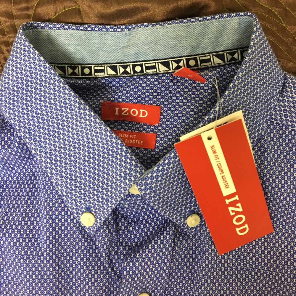 IZOD Slim Fit Dress Shirt
