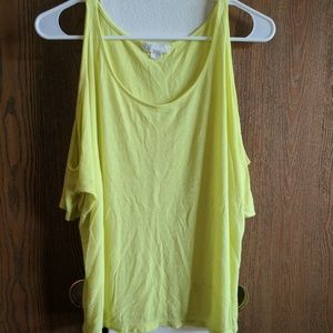 Cold shoulder top