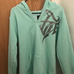 Mint Fox Hoodie