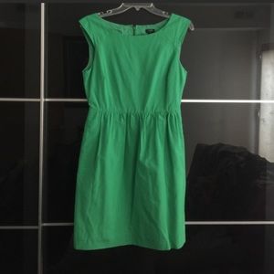 J. Crew Green Summer Dress