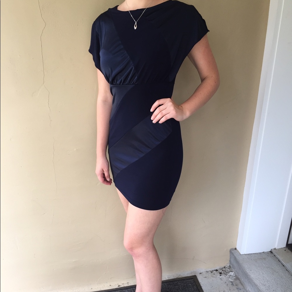Blue dress