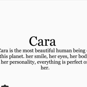 Meet your Posher, Cara