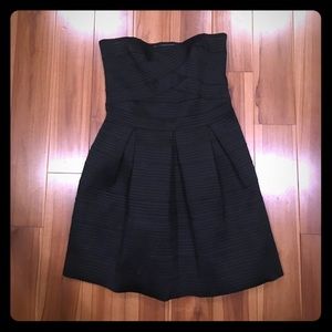 Black Fit and Flare Cocktail Dress