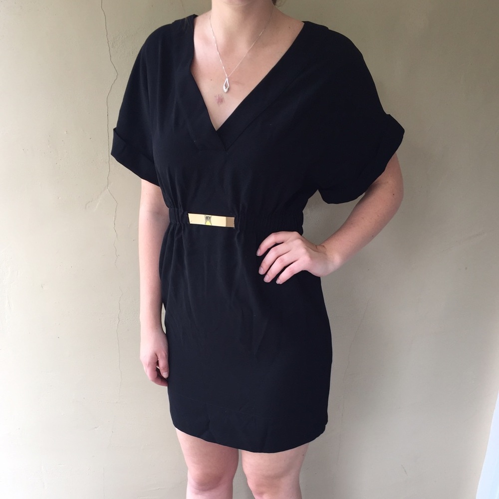 Zara black dress