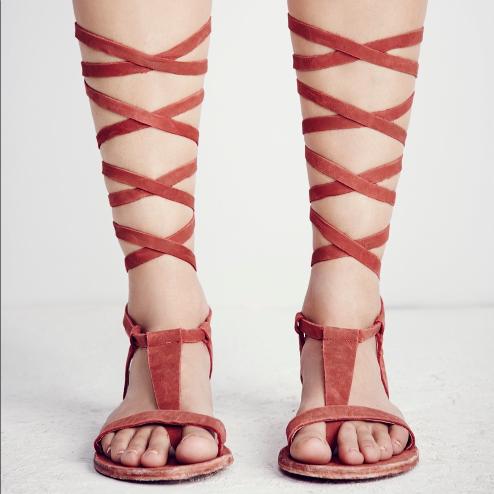 Free people gladiator sandals