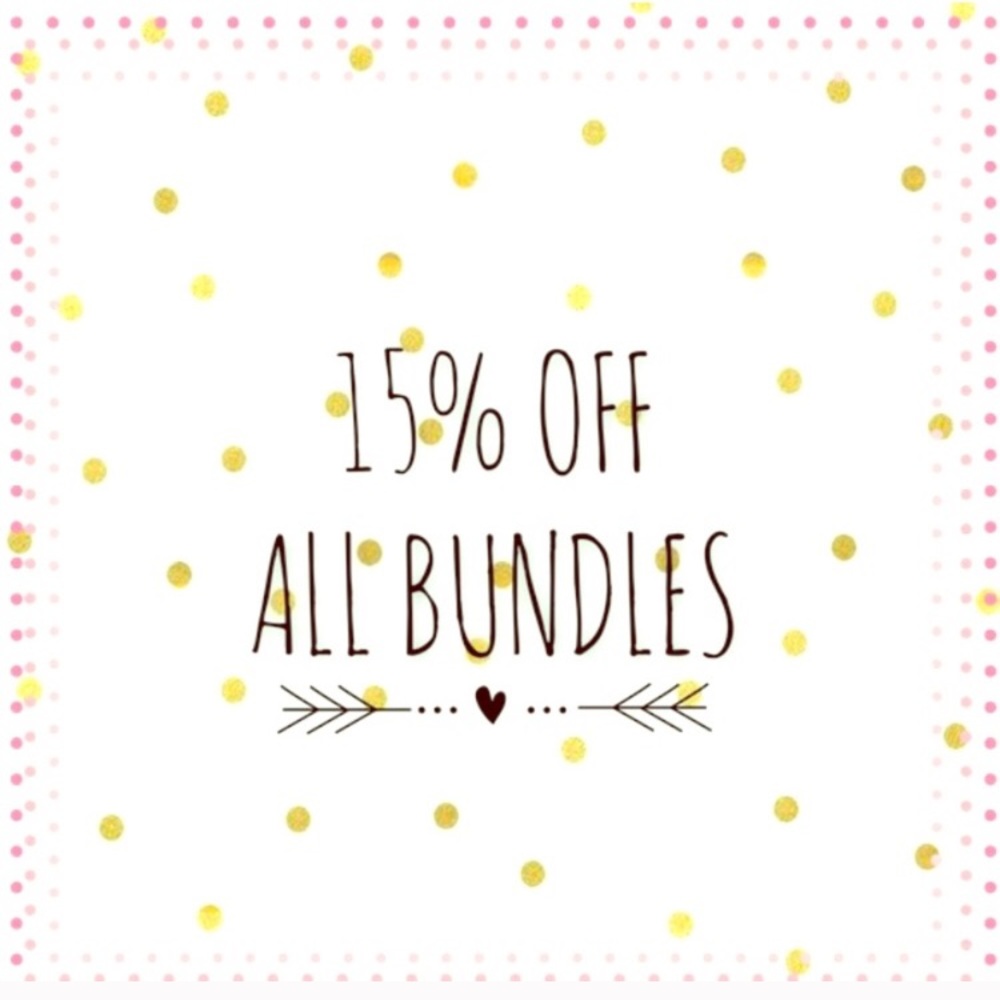 15% off bundles!