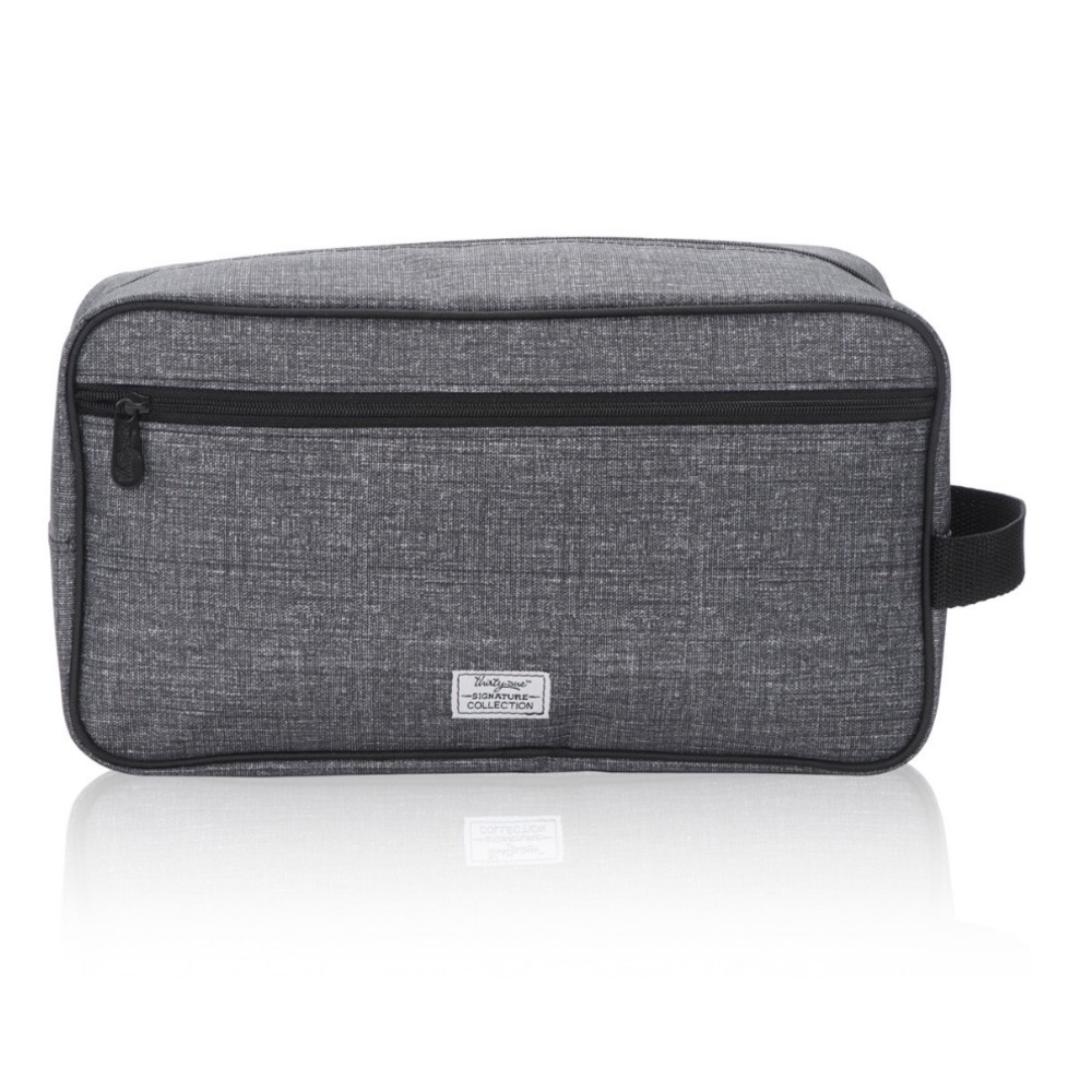 Thirty one gifts 24/7 case Charcoal crosshatch